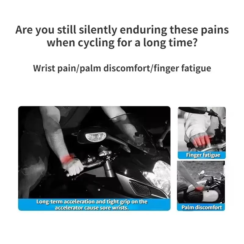 Cruise Control for Motorcycle Throttle Motorcycle Throttle Cruise Control Motorcycle Cruise Throttle Clip Motorcycle Accessories