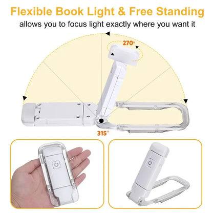 LED USB Rechargeable Book Reading Night Lamp