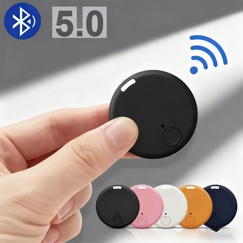 Bluetooth 5.0 Smart Tag - Mini Anti-Loss Tracker & Key Finder For Keys, Wallet, Pet, Bag